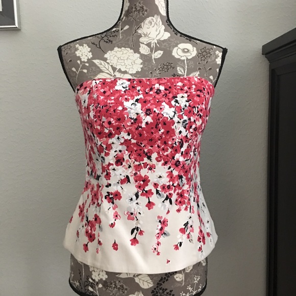 white house black market corset top